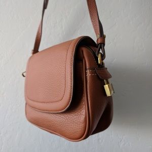Brand new JCREW leather crossbody bag